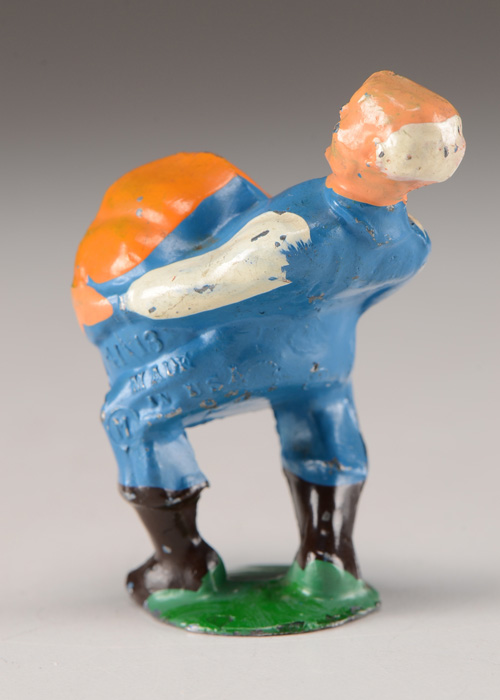 Vintage Pair of Lead Toy Figurines Including a Manoil Figurine