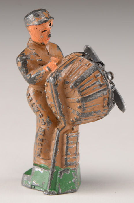 Vintage Barclay Lead Toy Figurine "Airplane Mechanic"