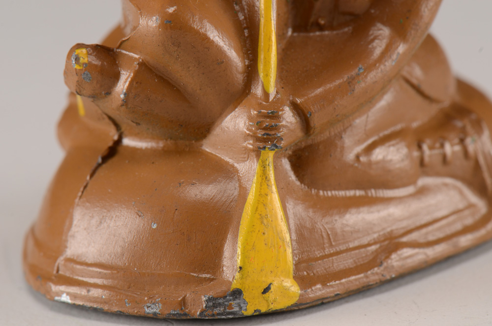 Vintage Barclay Soldiers in Boat with Cast Helmets