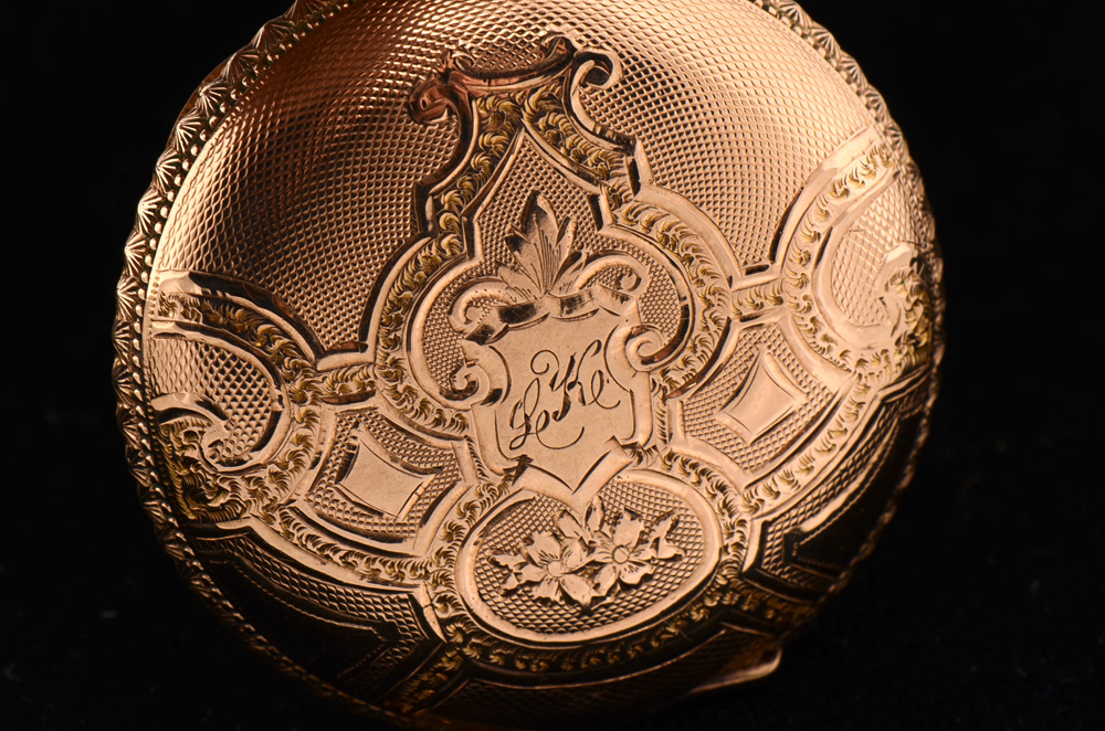 Antique 14K Gold Filled Elgin Pocket Watch