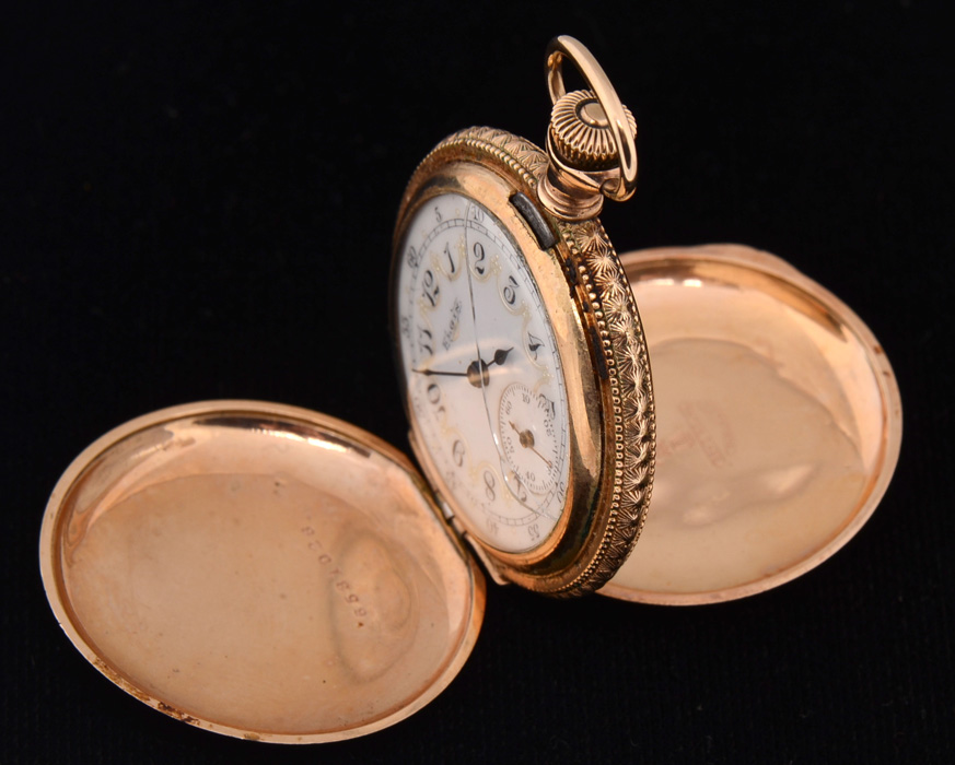 Antique 14K Gold Filled Elgin Pocket Watch