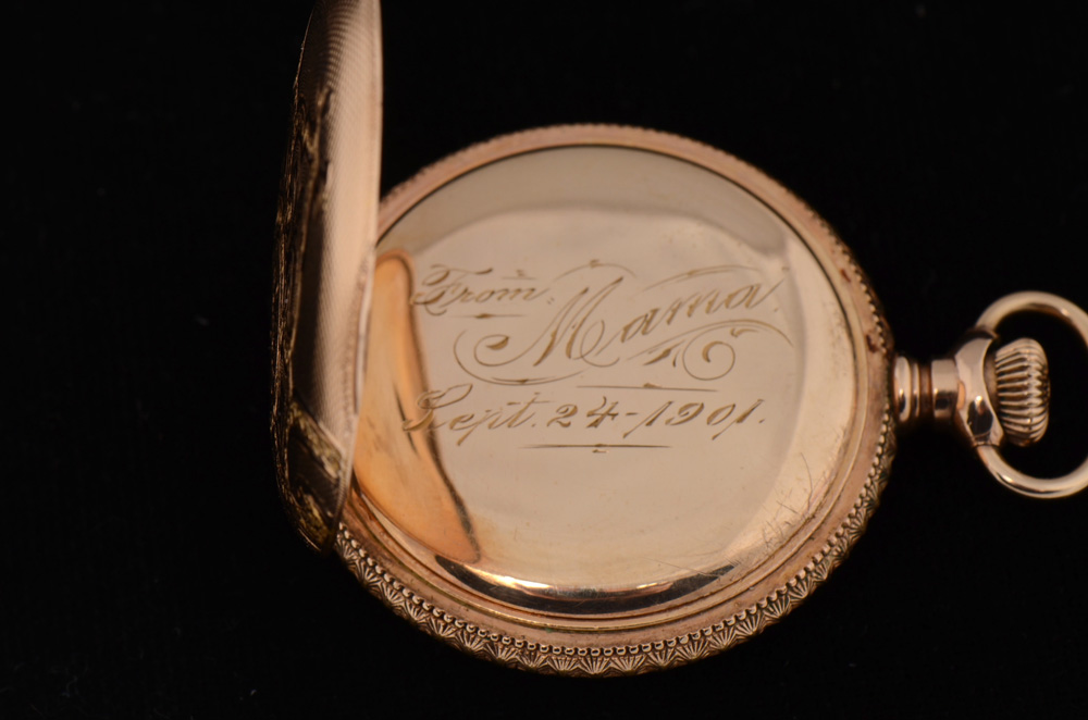 Antique 14K Gold Filled Elgin Pocket Watch