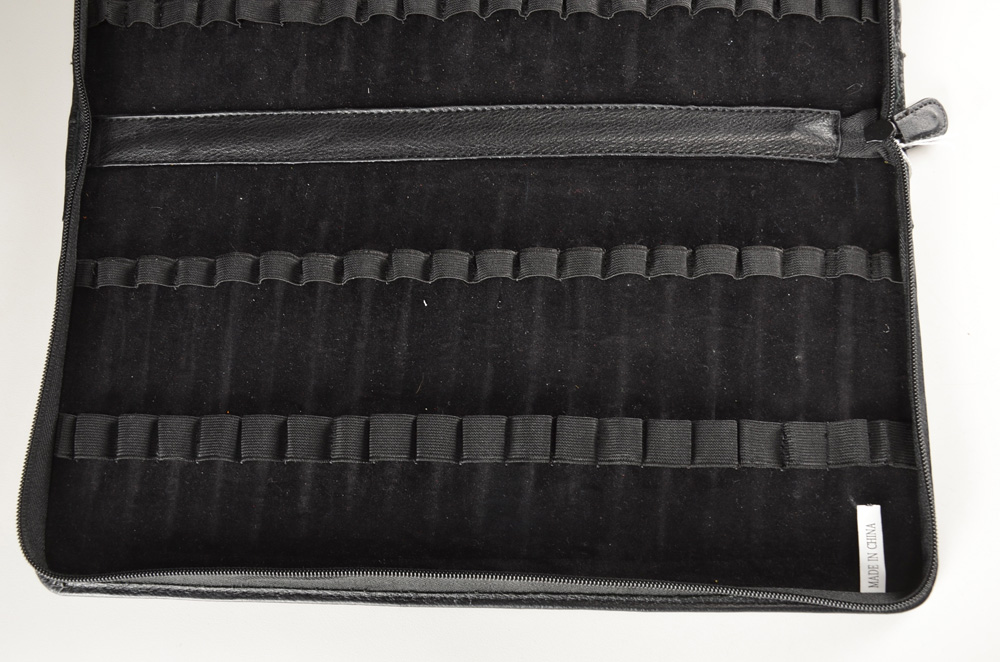 Two Leather Pen Case and "Fountain Pens" Book