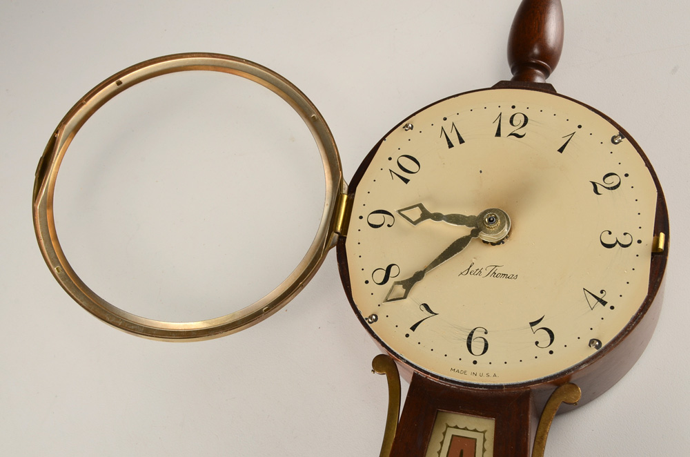 Vintage Seth Thomas Banjo Style Clock