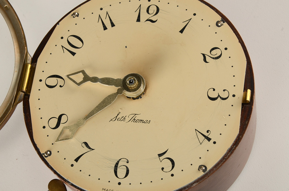Vintage Seth Thomas Banjo Style Clock