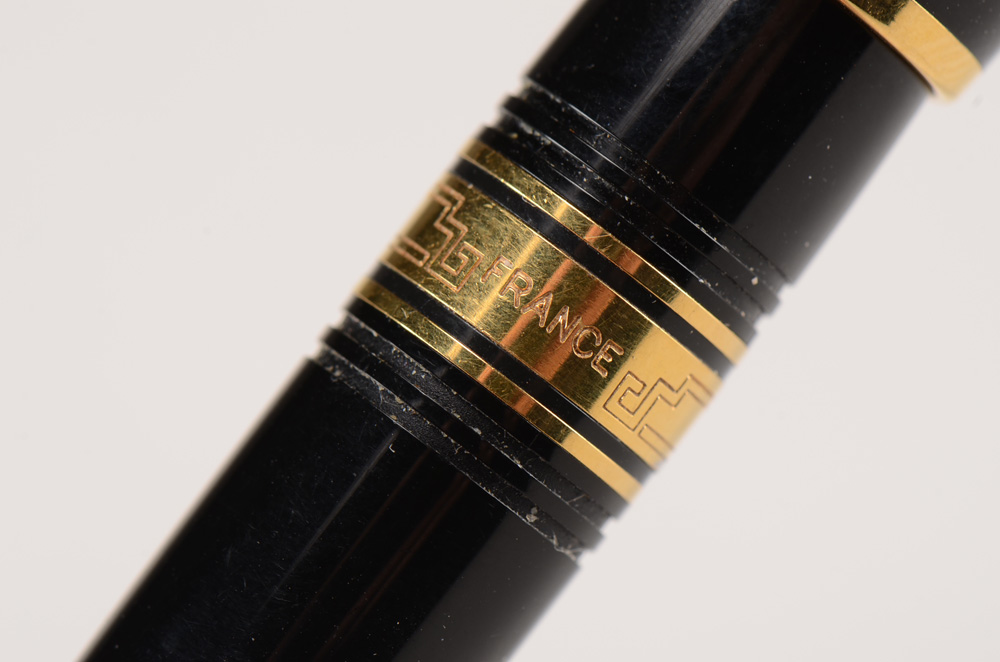 Waterman Charleston Black and Gold Pen and Pencil Set