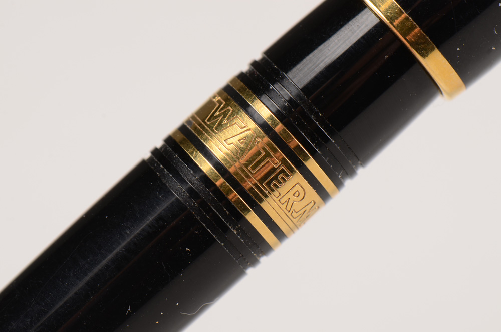 Waterman Charleston Black and Gold Pen and Pencil Set