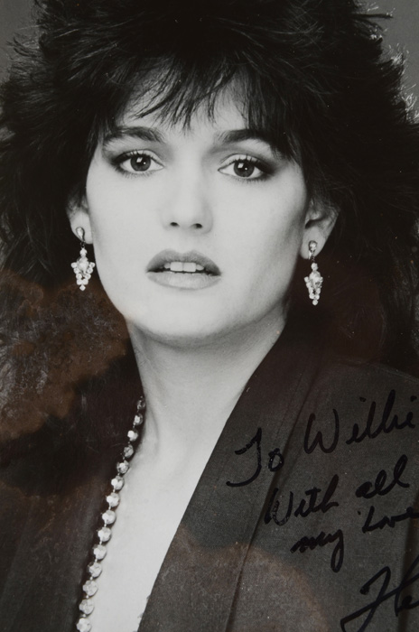 Pair of Celebrity Stills, Including Helena Buscema Autograph