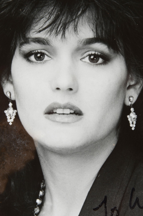 Pair of Celebrity Stills, Including Helena Buscema Autograph