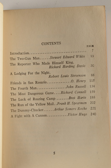 Collection of Vintage Fiction Books