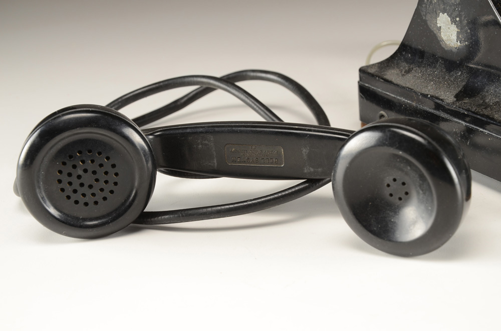 Two Western Electric Rotary Cradle Telephones