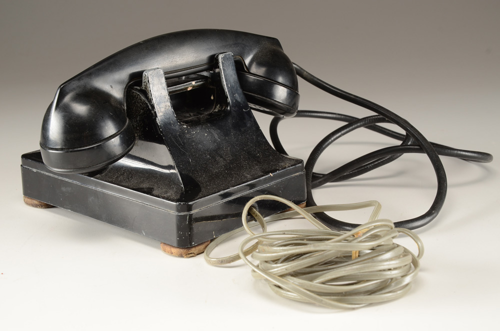 Two Western Electric Rotary Cradle Telephones