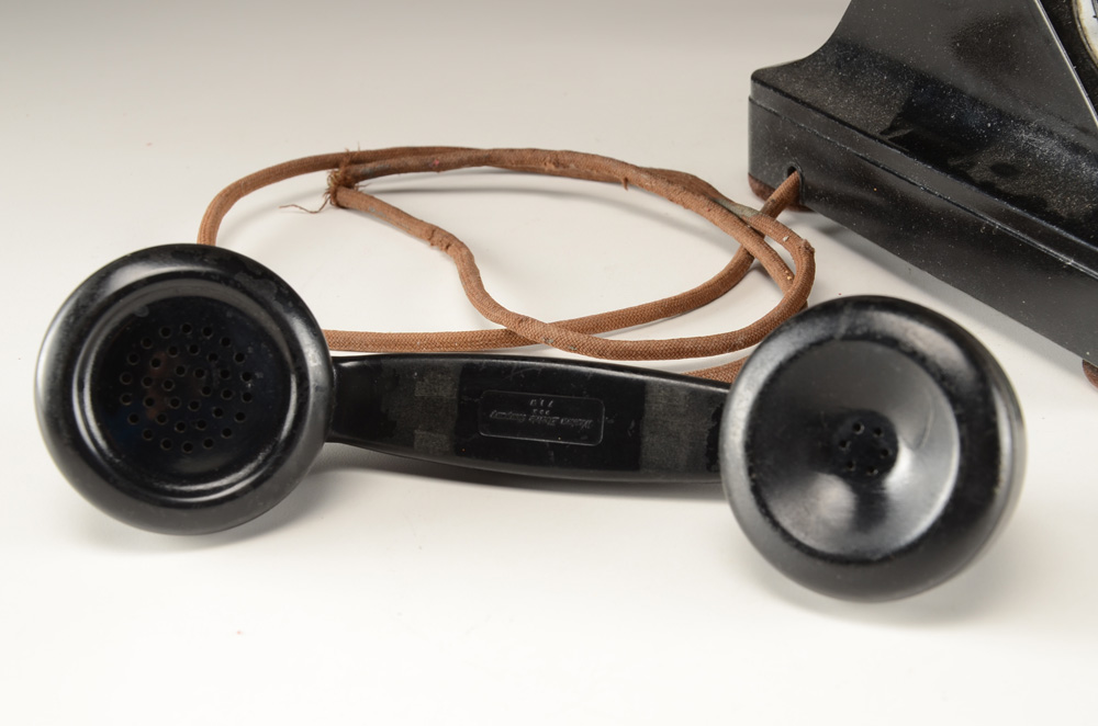 Two Western Electric Rotary Cradle Telephones