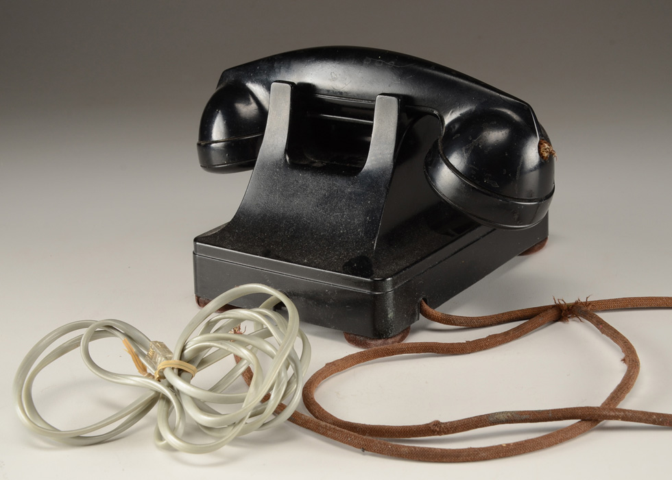Two Western Electric Rotary Cradle Telephones
