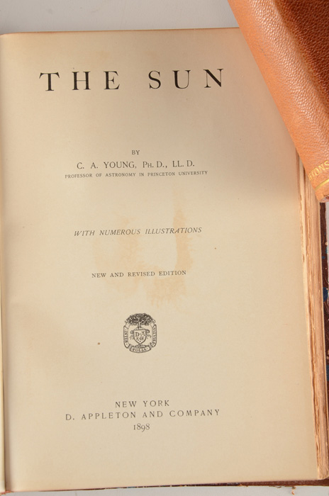 Antique D. Appleton and Company Leather Bound Books