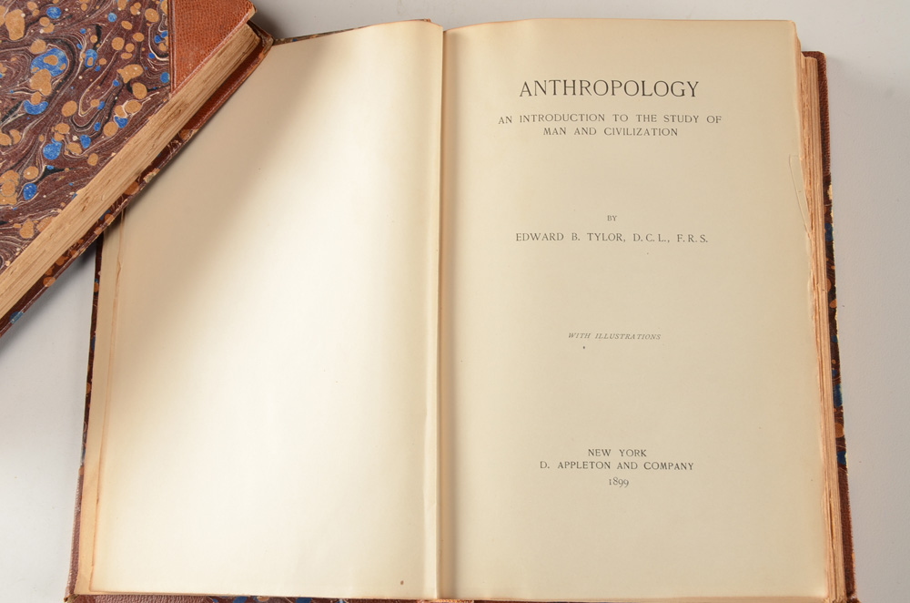 Antique D. Appleton and Company Leather Bound Books