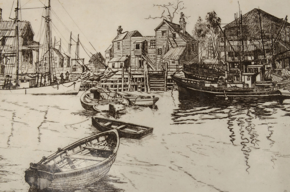 Grouping of Three Placemats By Lionel Barrymore