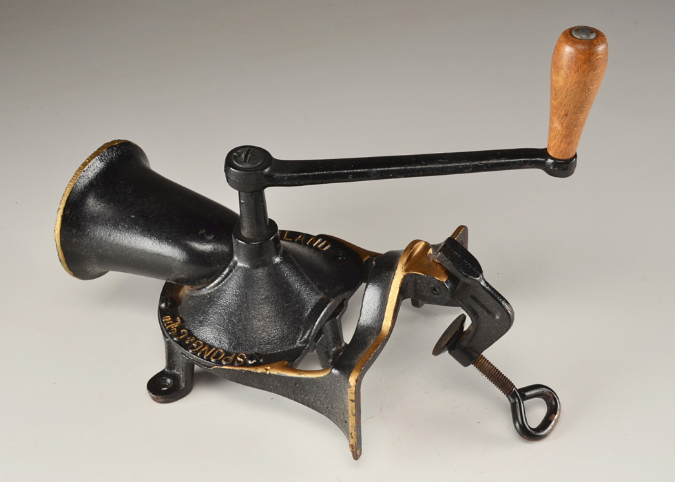 English Sponge & Co. Cast Iron Coffee Grinder