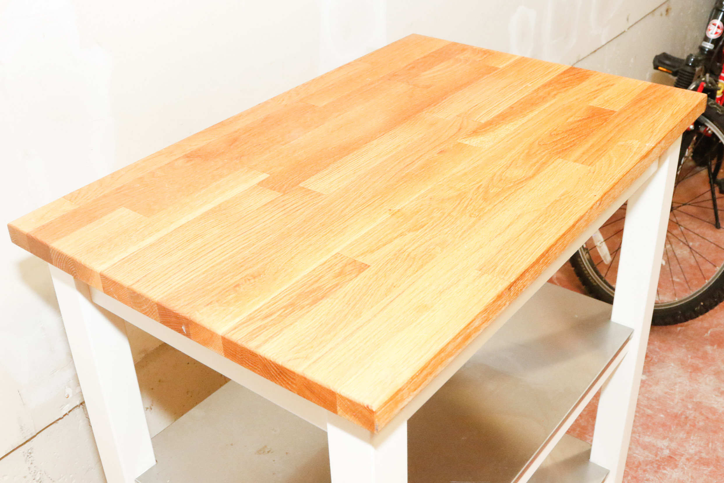 IKEA Stenstorp Butcher Block Kitchen Cart