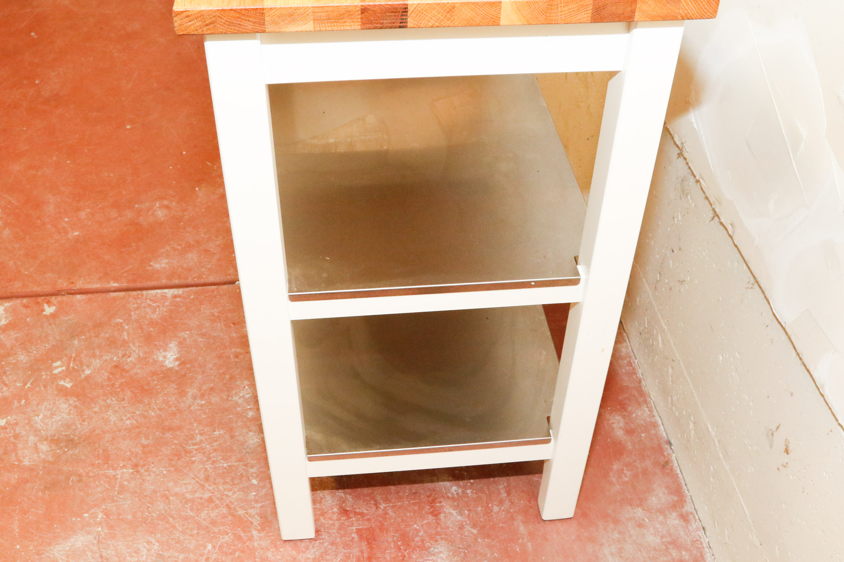 IKEA Stenstorp Butcher Block Kitchen Cart