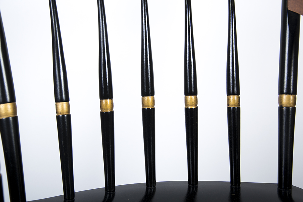 Wooden Nichols and Stone Harvard Chair