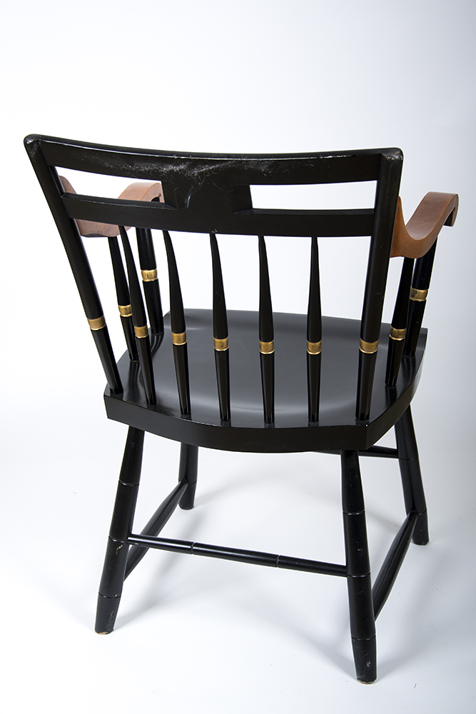 Wooden Nichols and Stone Harvard Chair