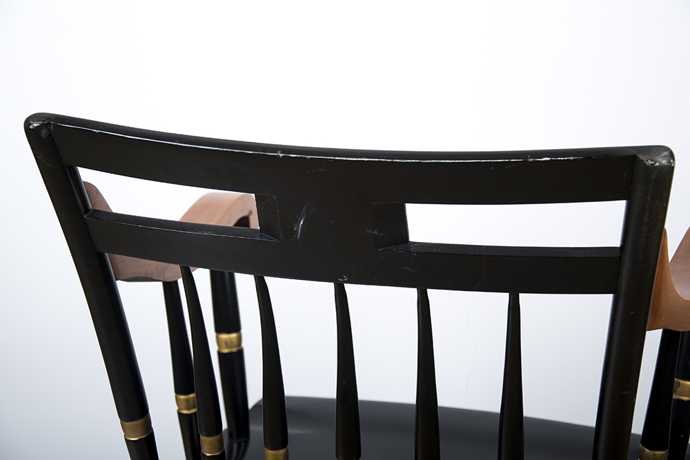 Wooden Nichols and Stone Harvard Chair