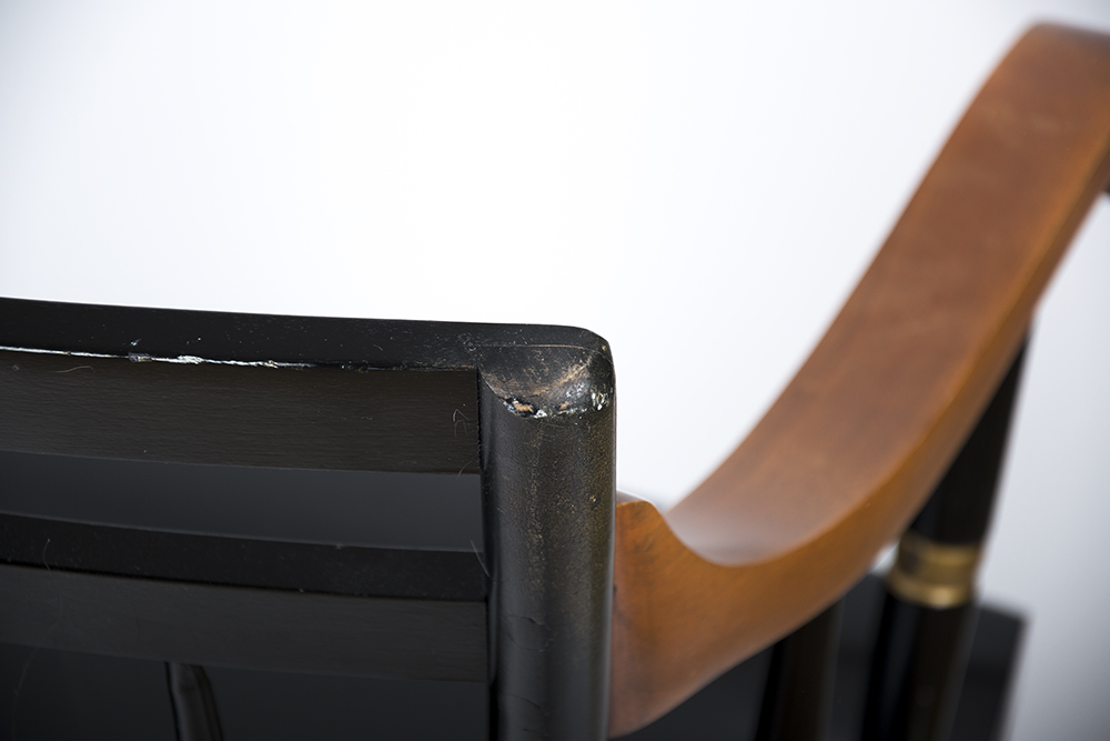 Wooden Nichols and Stone Harvard Chair