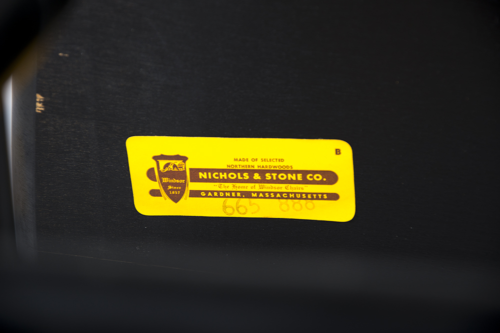 Wooden Nichols and Stone Harvard Chair