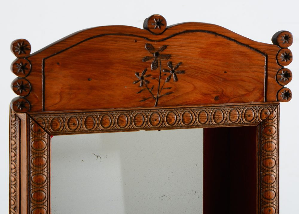 Folk Art Jewelry Chest