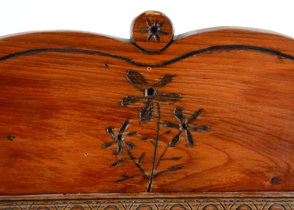 Folk Art Jewelry Chest