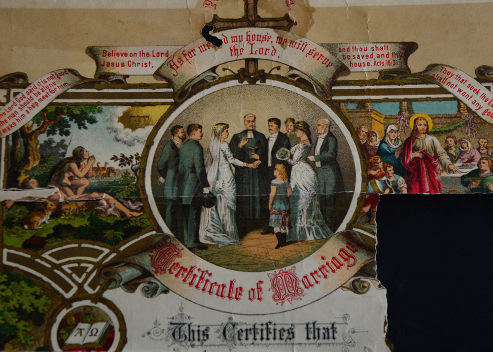 Pair of Antique Certificates