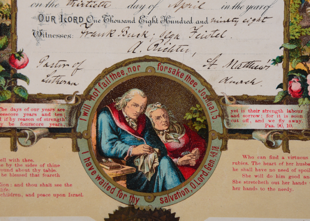 Pair of Antique Certificates