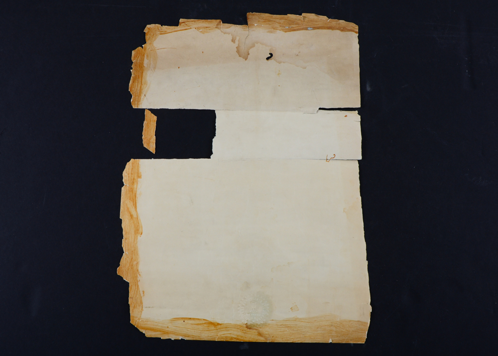 Pair of Antique Certificates