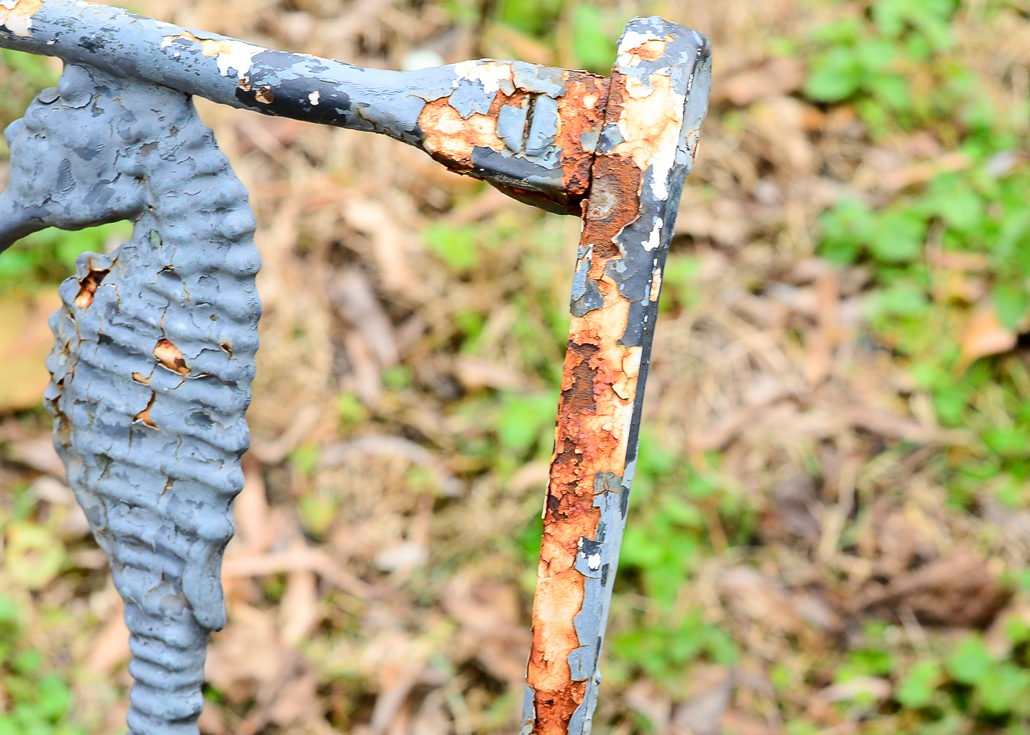 1940s Hollywood Regency Cast Aluminum Patio Chairs by Molla