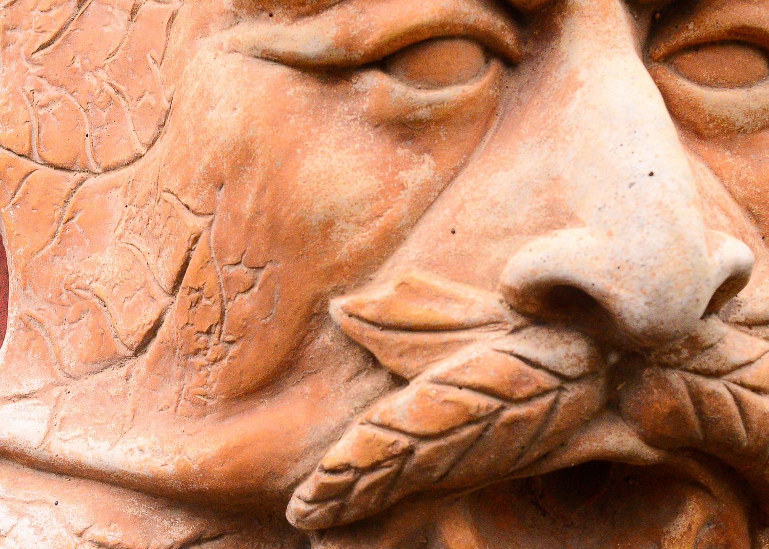 Green Man Garden Wall Plaque