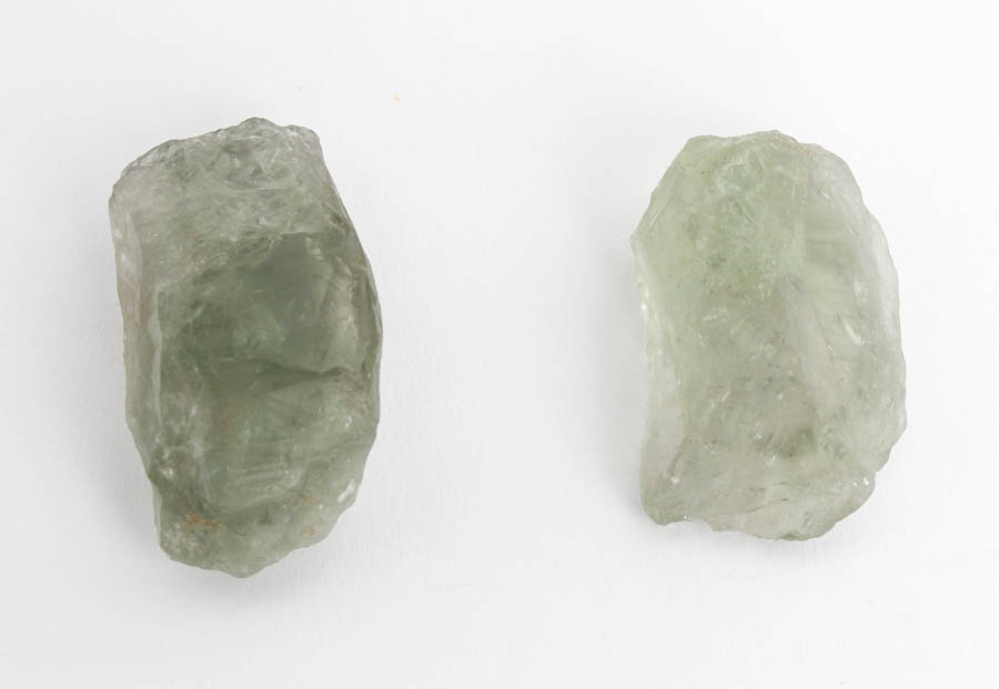 Pair of Praisiolite Stones