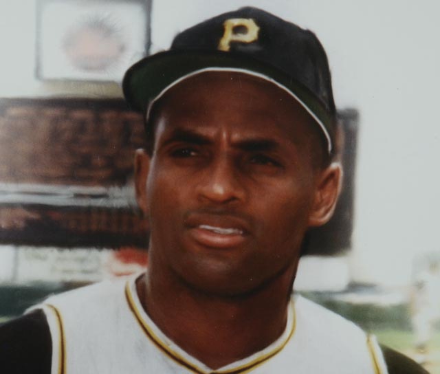 Roberto Clemente Toon Art Display