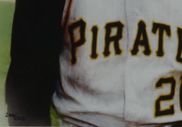 Roberto Clemente Toon Art Display