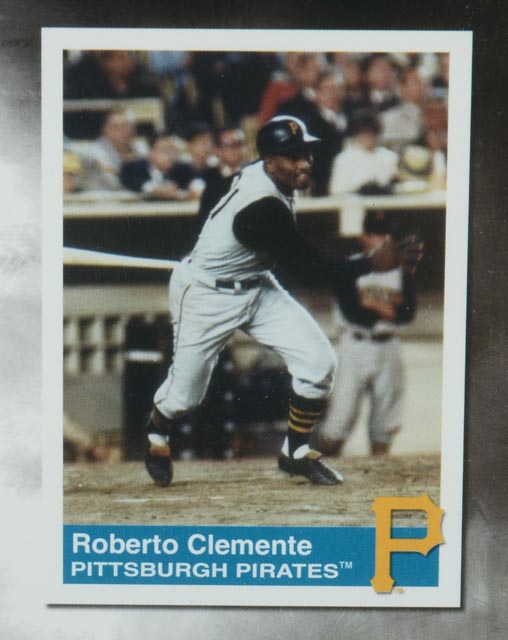 Roberto Clemente Toon Art Display