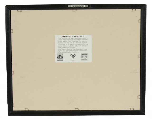 Roberto Clemente Toon Art Display