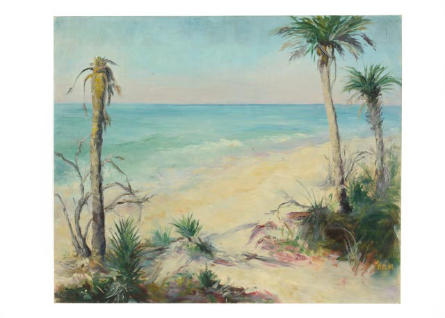 Dora McCollister Original Oil on Board Seascape