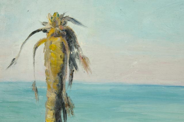 Dora McCollister Original Oil on Board Seascape