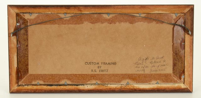 Vintage "Welcome" Needlepoint