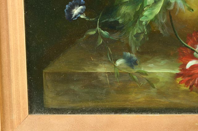 Oil on Board Dutch-Style Floral Still Life