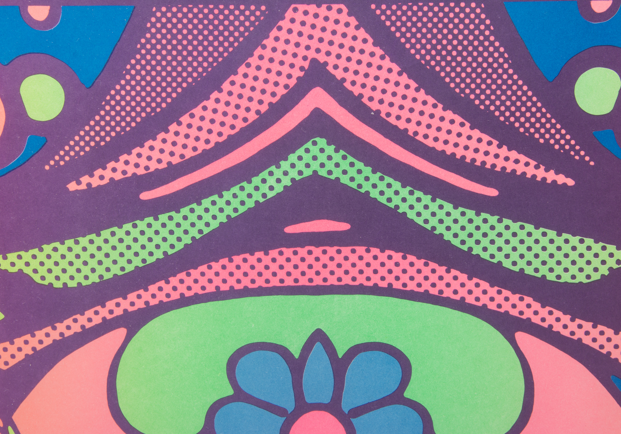 Peter Max Signed and Framed Poster "2000 Light Years"