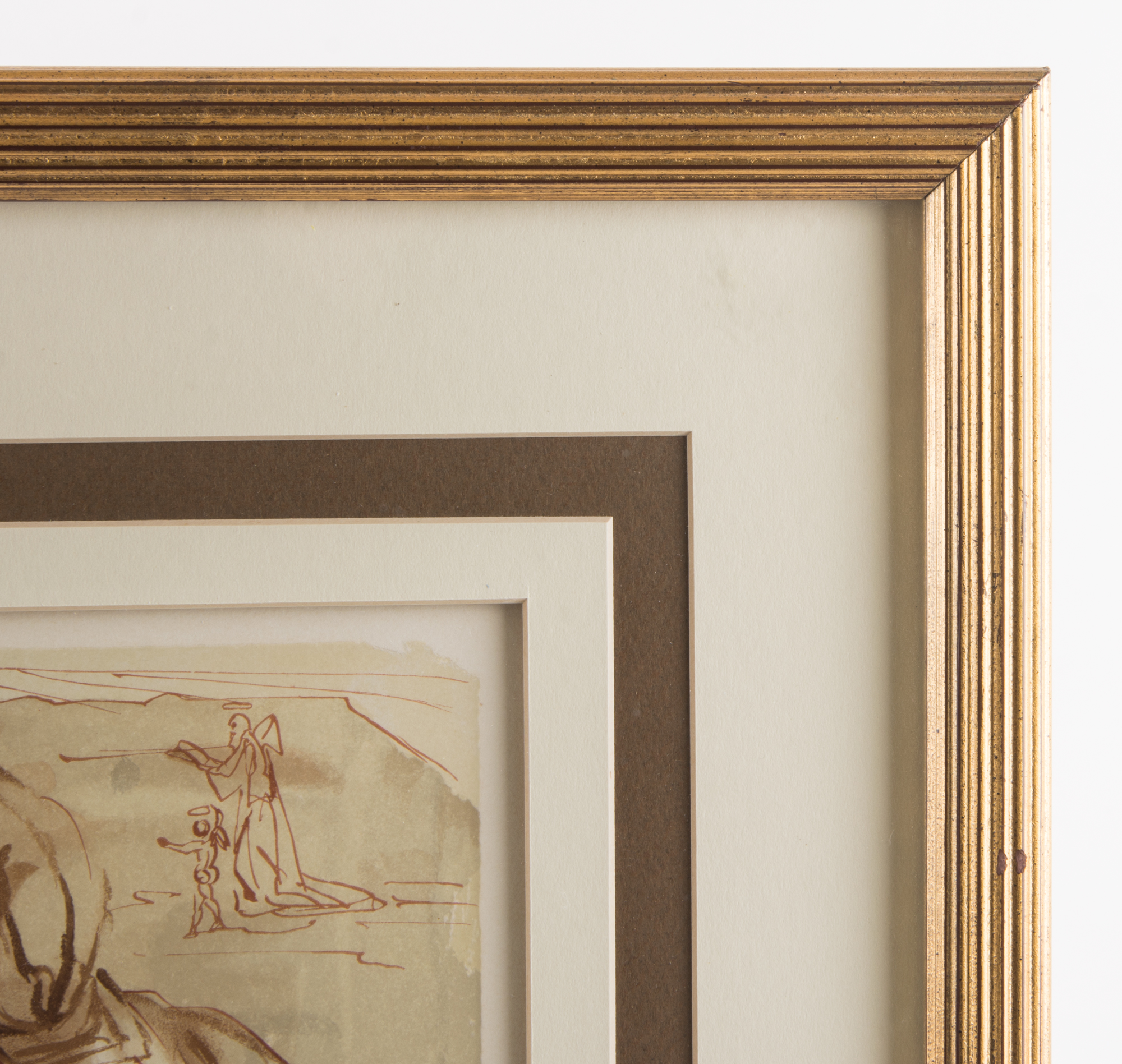 Salvador Dali Wood Engraving on Rives Paper