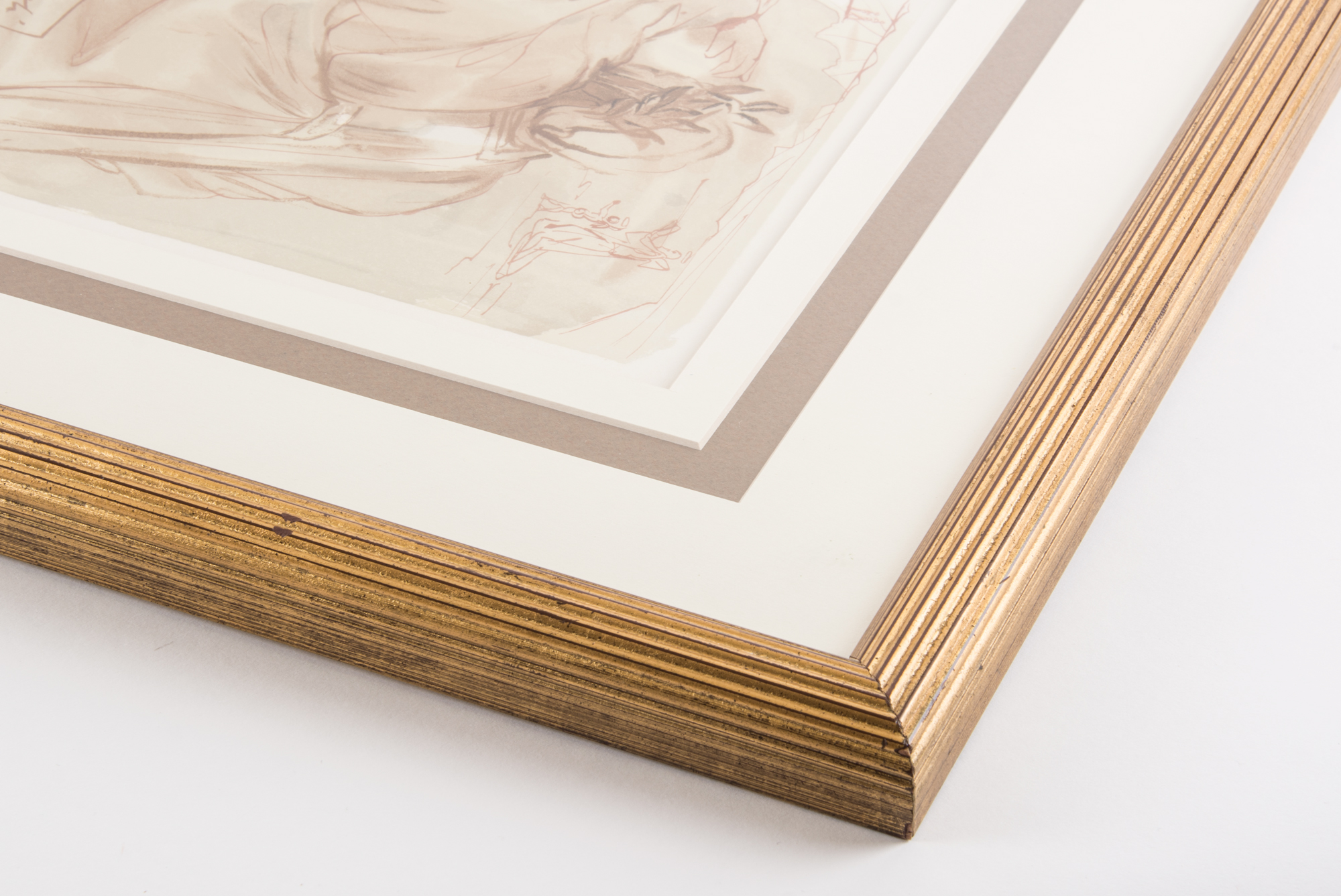 Salvador Dali Wood Engraving on Rives Paper