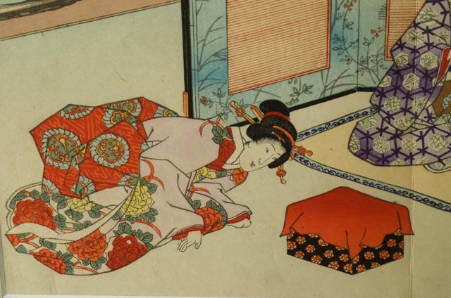 Japanese Woodblock Bookplate