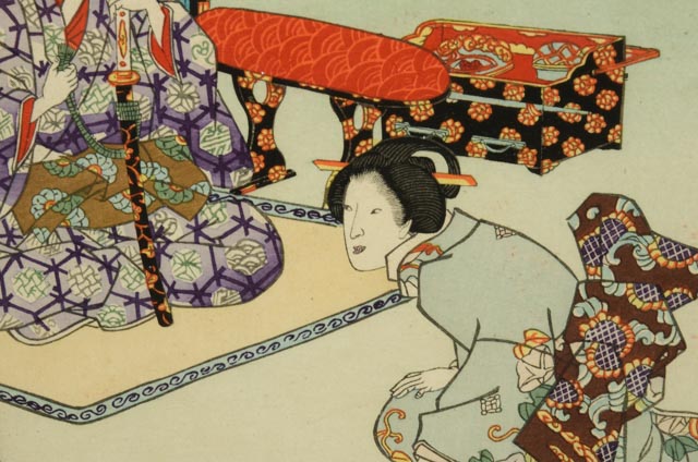 Japanese Woodblock Bookplate